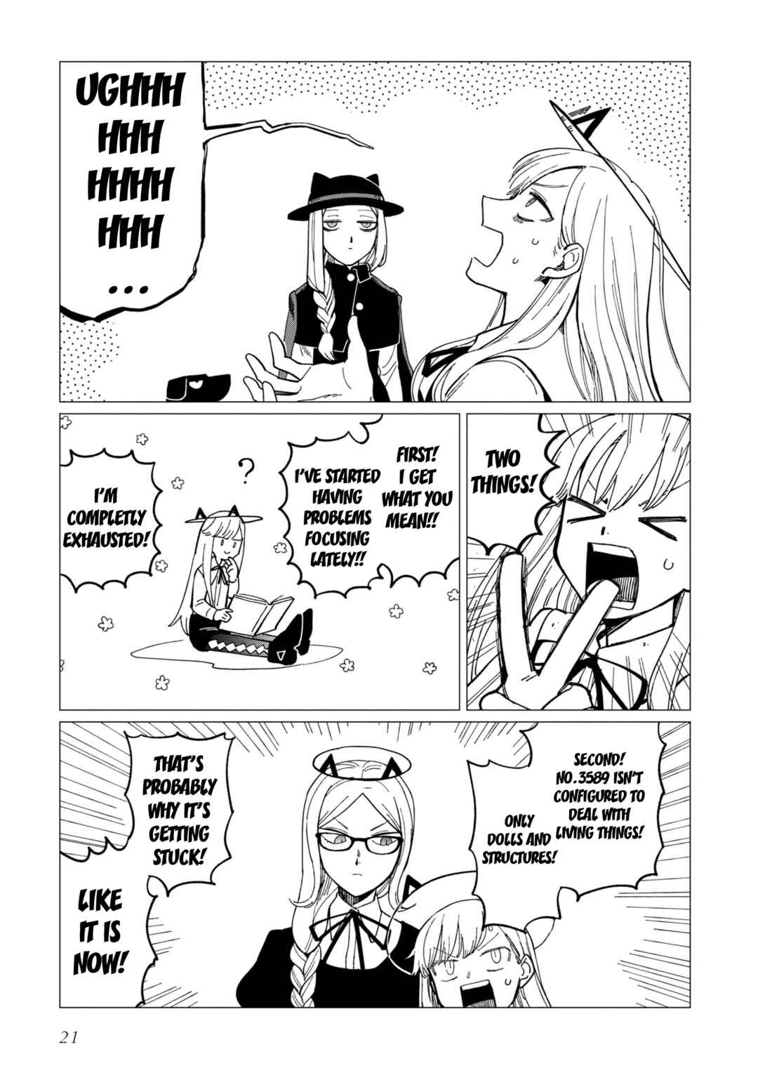 Shinozaki-kun no Mente Jijou Chapter 17 - Page 21