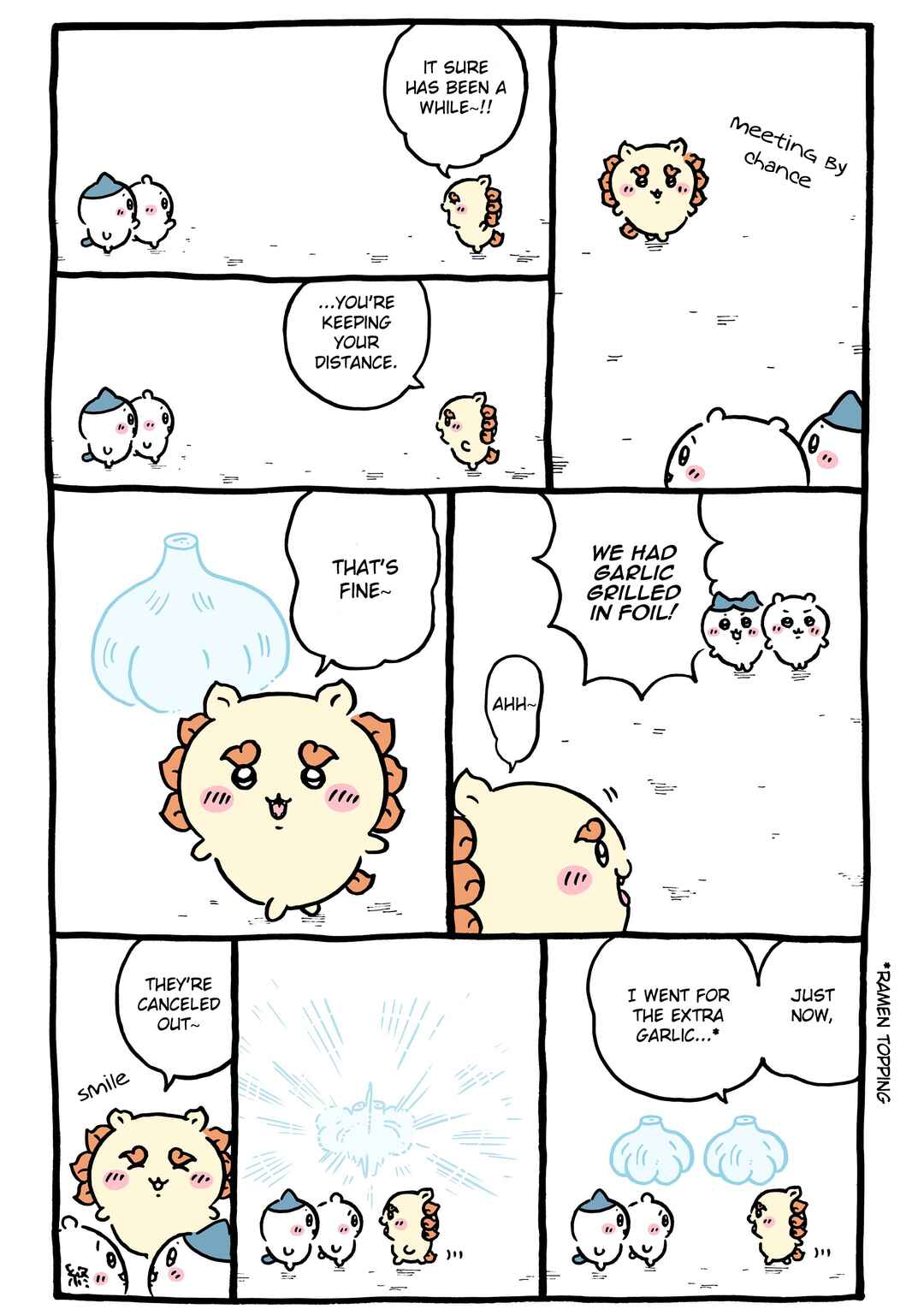 Chiikawa: Nanka Chiisakute Kawaii Yatsu (Webcomic Pages) Chapter 1086 - Page 1