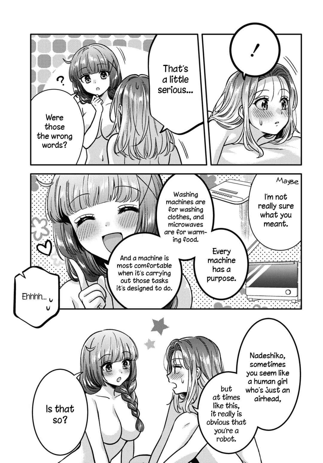 Android wa Keiken Ninzuu ni Hairimasu ka?? Chapter 9 - Page 27
