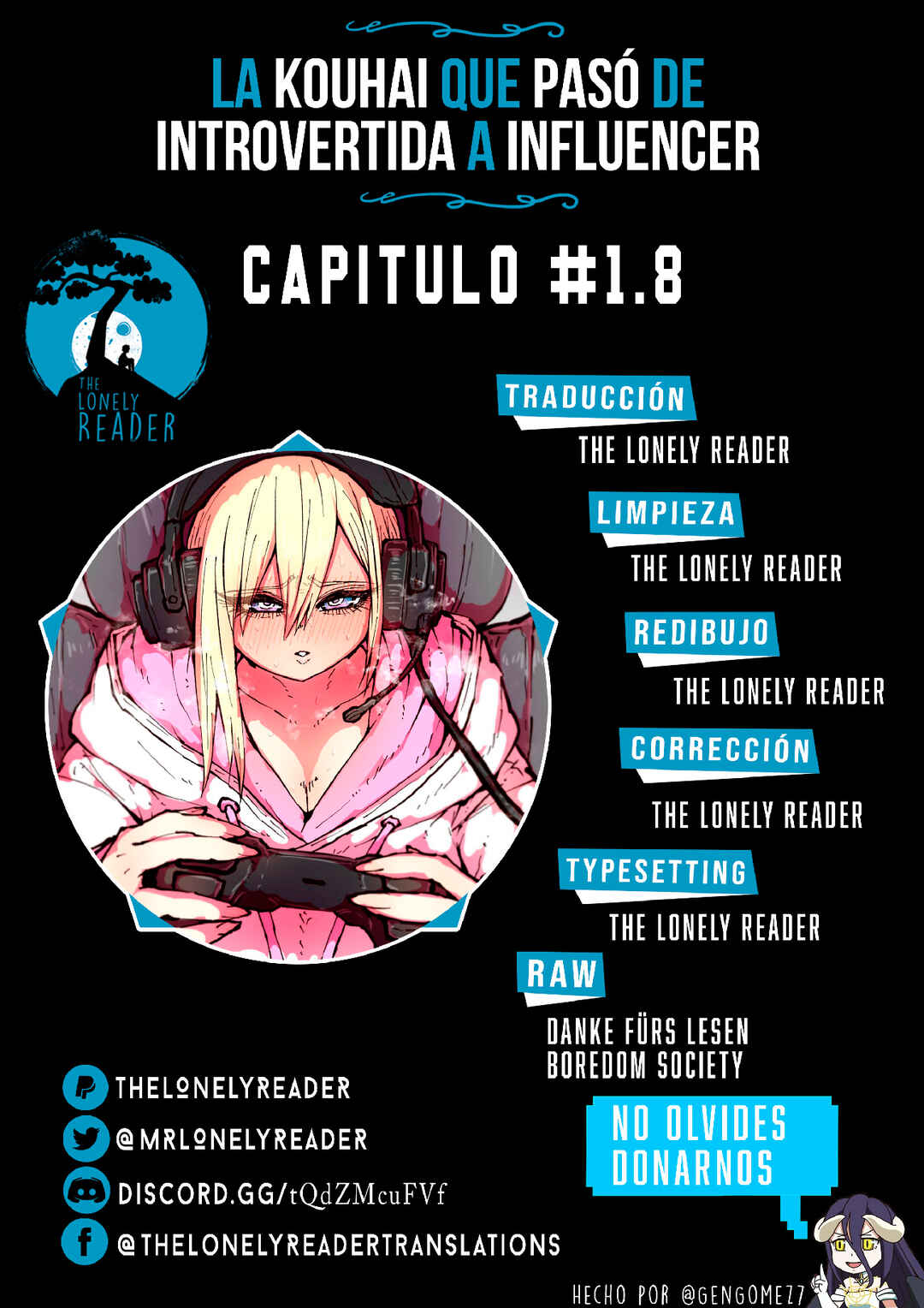 Kouhai wa Inkya Agari no Influencer Chapter 1.5 - Page 1