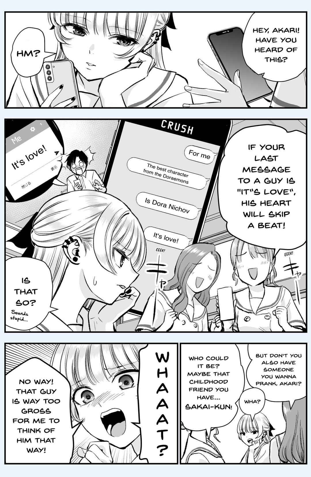Osananajimi to wa Romcom ni Naranai - Twitter side stories Chapter 22.5 - Page 1