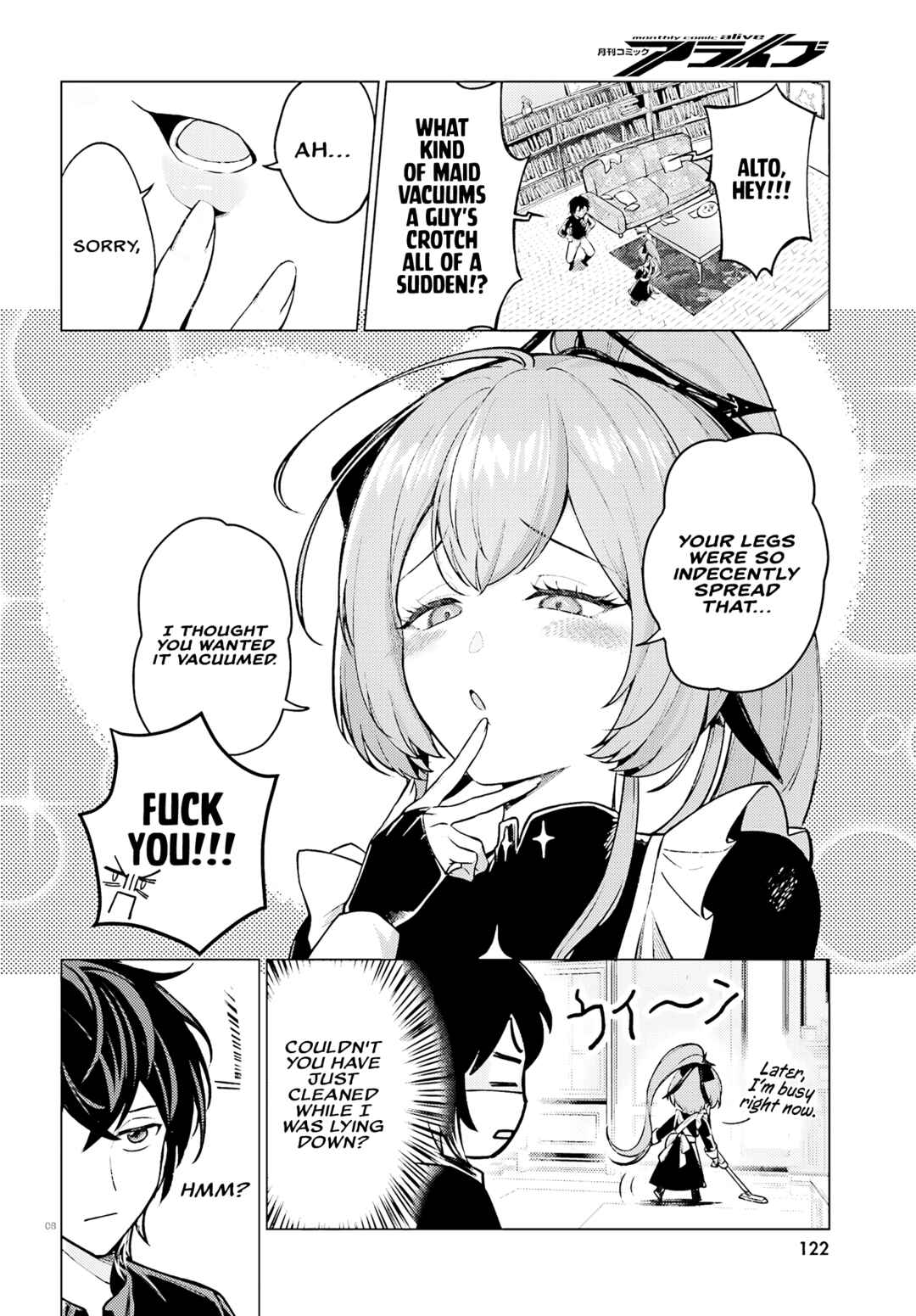 Habatake Majutsu Sekai no Shitei Tachi! Chapter 1 - Page 8