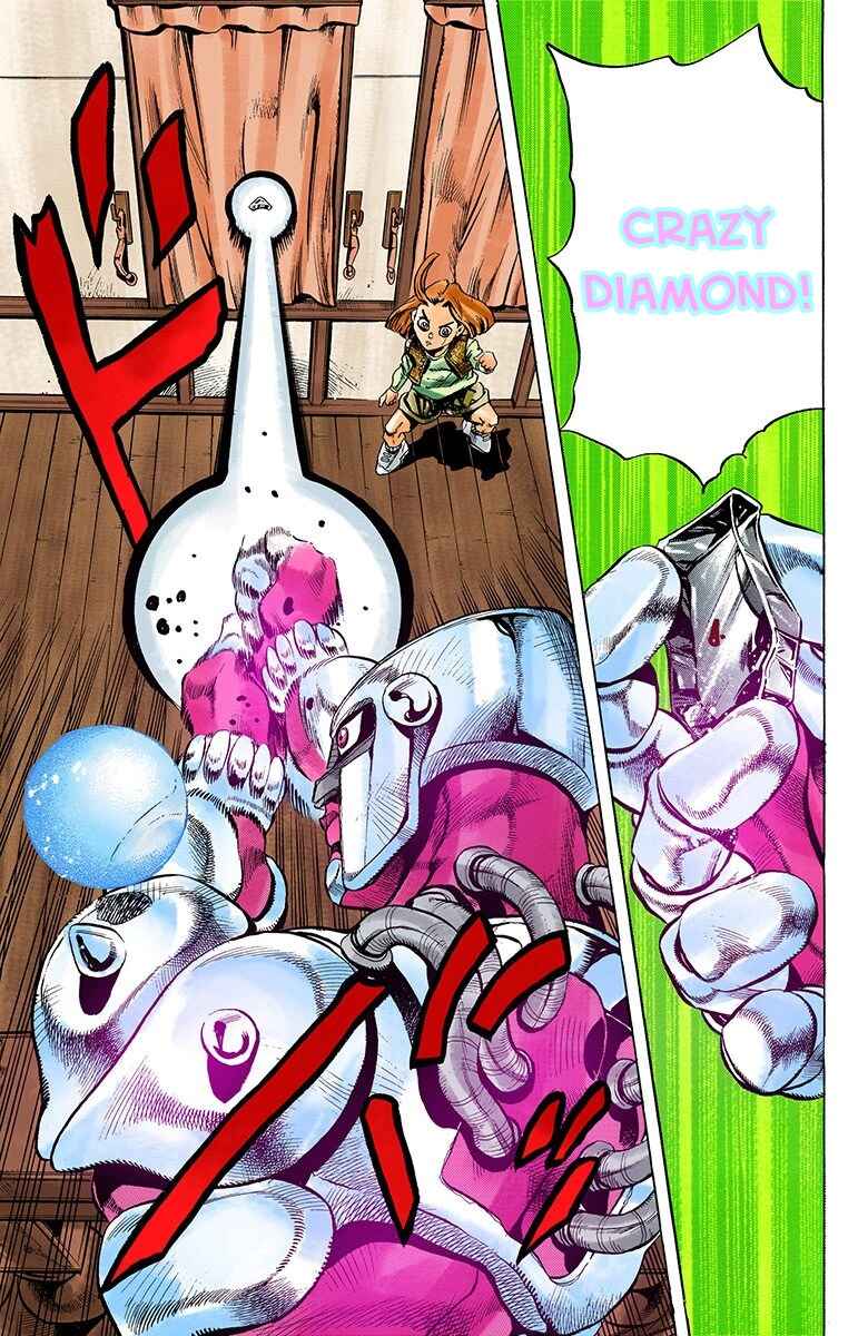 JoJo no Kimyou na Bouken: Part 4 - Diamond wa Kudakenai Color-ban Chapter 167 - Page 13