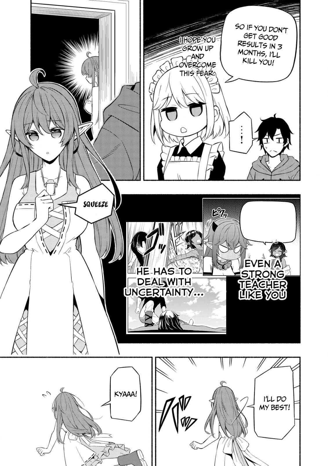 Maou Reijou no Kyouiku Gakari ~Yuusha Gakuin wo Tsuihou Sareta Heimin Kyoushi wa Maou no Musume-Tachi no Katei Kyoushi to Naru~ Chapter 5 - Page 9