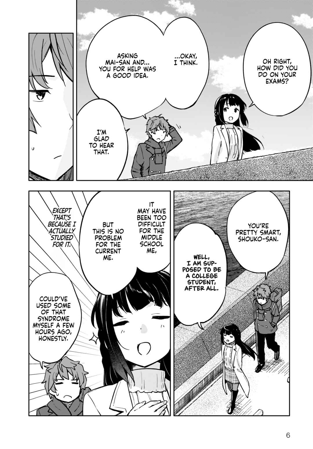 Rascal Does Not Dream of a Dreaming Girl Chapter 9 - Page 6