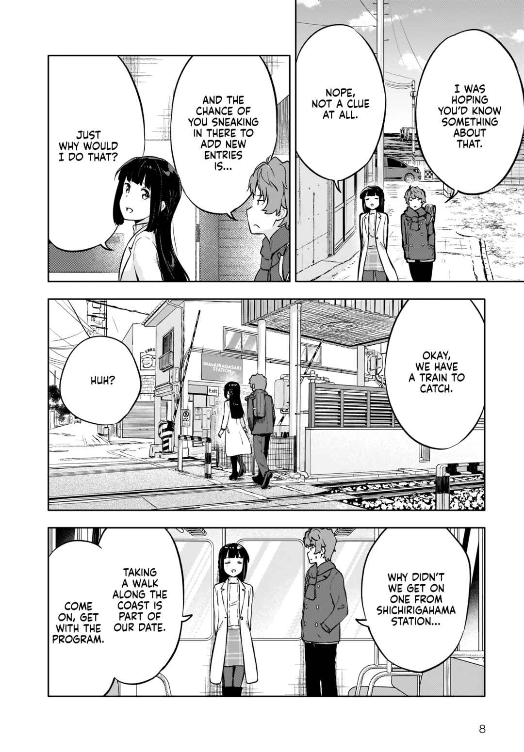 Rascal Does Not Dream of a Dreaming Girl Chapter 9 - Page 8