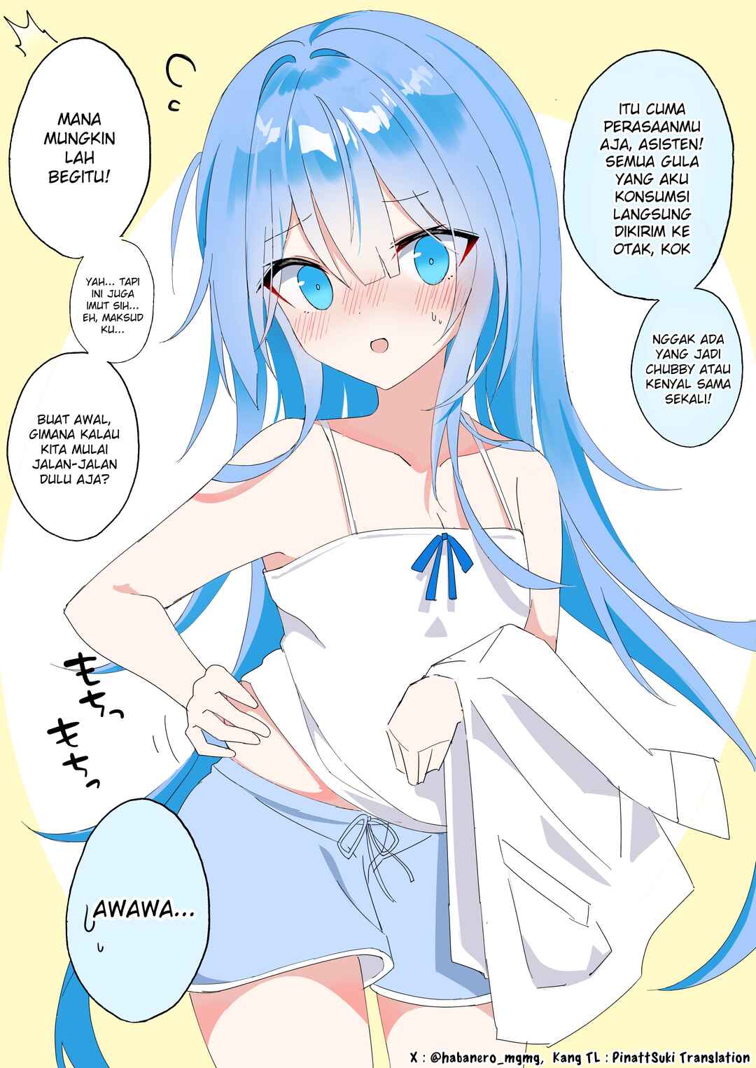 Hakase, Onnanoko ni Naru Chapter 16 - Page 1