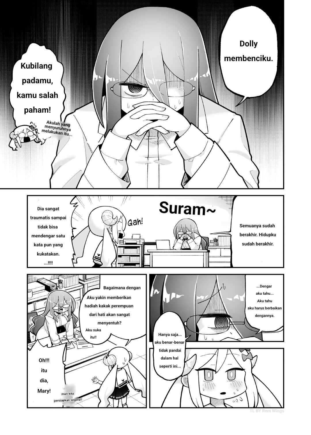 Osana Robot to Abunai Hakase Chapter 34 - Page 1