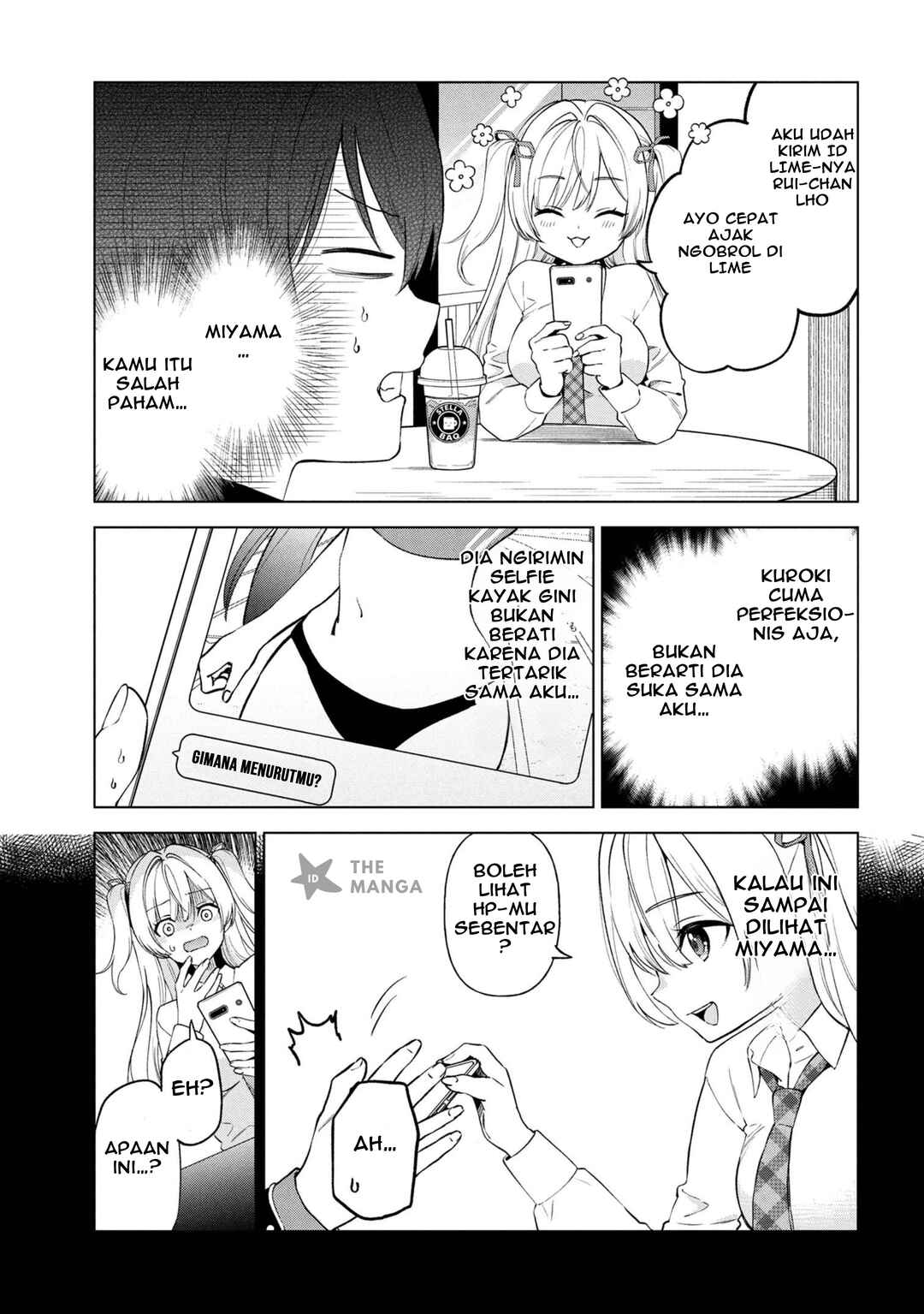 Inkya no Ore ga Sekigae de S-kyuu Bishoujo ni Kakomaretara Himitsu no Kankei ga Hajimatta. Chapter 5 - Page 10