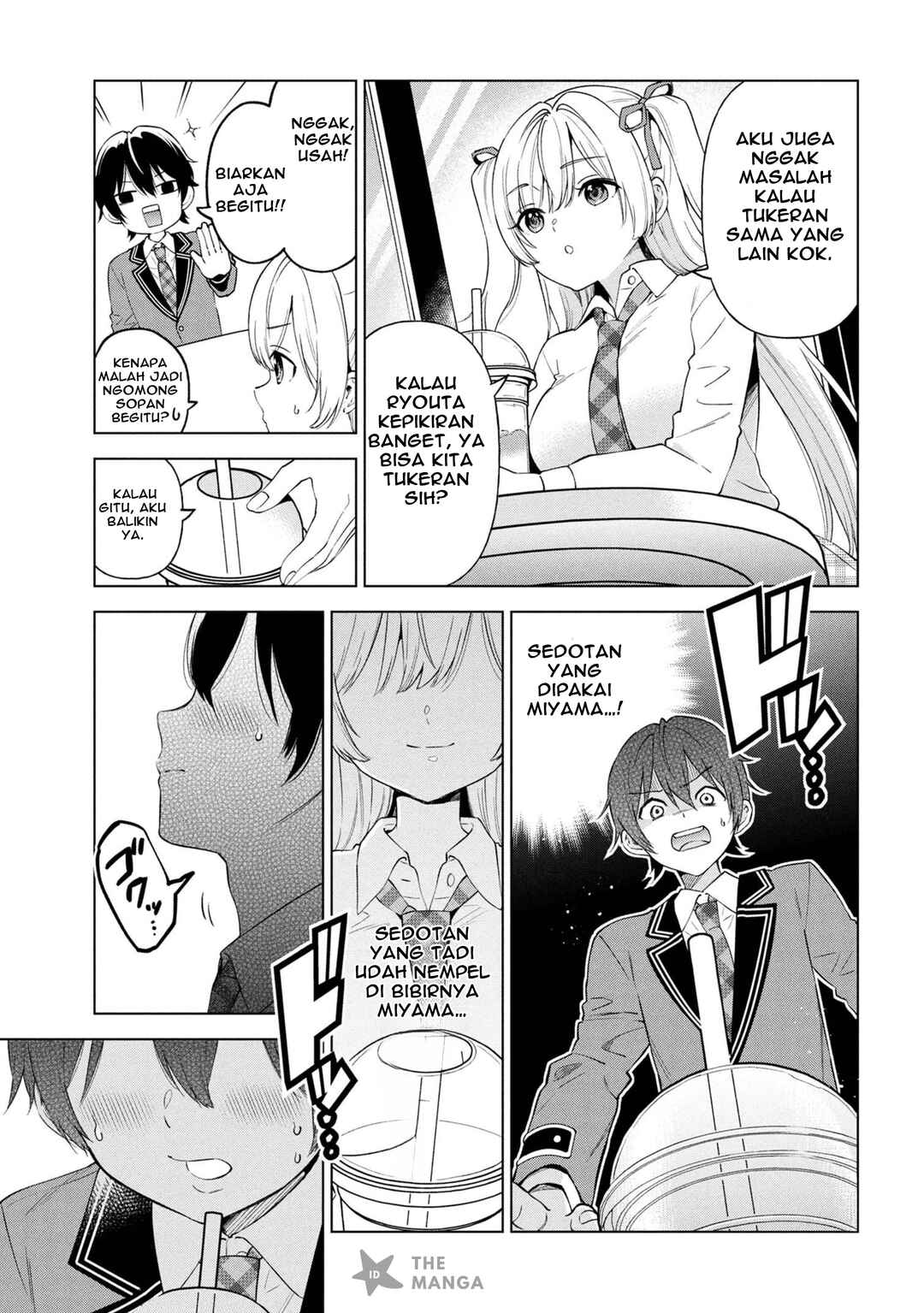 Inkya no Ore ga Sekigae de S-kyuu Bishoujo ni Kakomaretara Himitsu no Kankei ga Hajimatta. Chapter 5 - Page 22