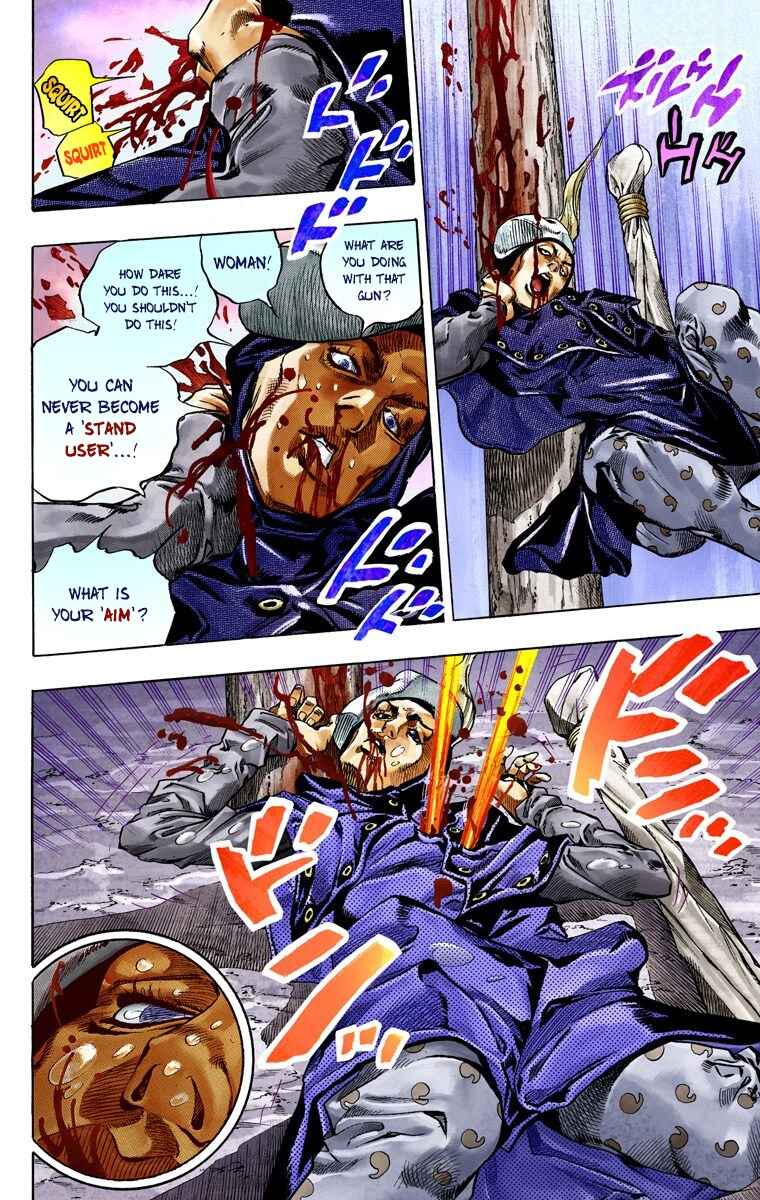 JoJo no Kimyou na Bouken: Part 7 - Steel Ball Run Color-ban Chapter 38 - Page 14