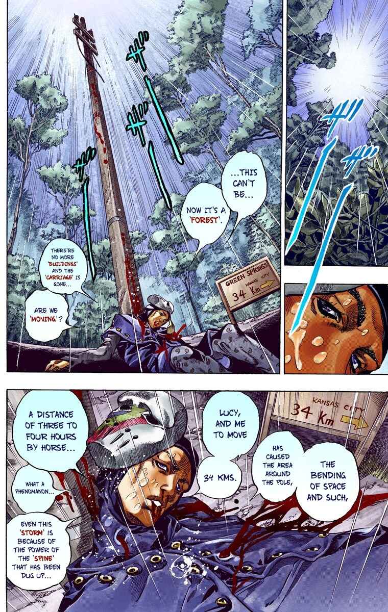 JoJo no Kimyou na Bouken: Part 7 - Steel Ball Run Color-ban Chapter 38 - Page 16