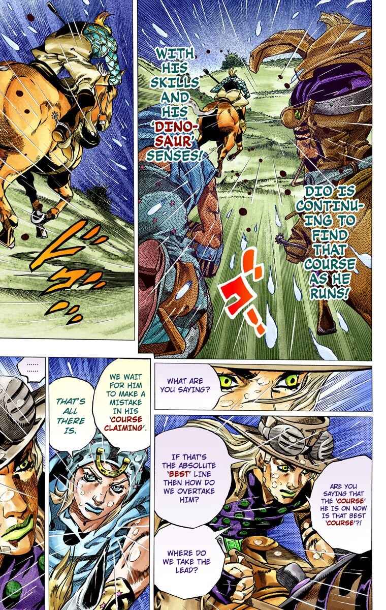 JoJo no Kimyou na Bouken: Part 7 - Steel Ball Run Color-ban Chapter 38 - Page 29