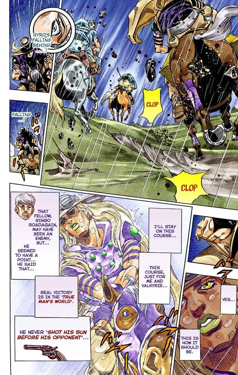 JoJo no Kimyou na Bouken: Part 7 - Steel Ball Run Color-ban Chapter 38 - Page 38