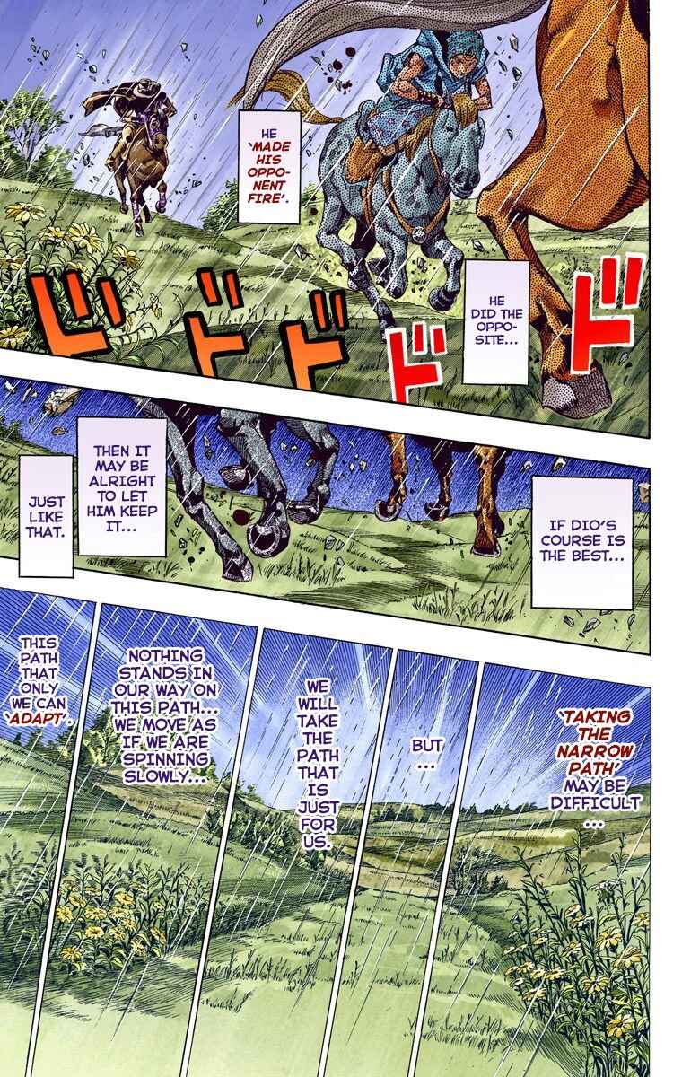 JoJo no Kimyou na Bouken: Part 7 - Steel Ball Run Color-ban Chapter 38 - Page 39