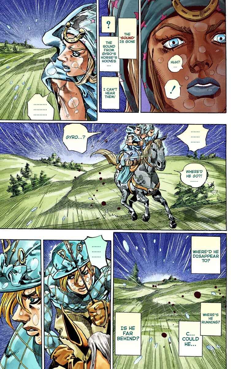 JoJo no Kimyou na Bouken: Part 7 - Steel Ball Run Color-ban Chapter 38 - Page 41