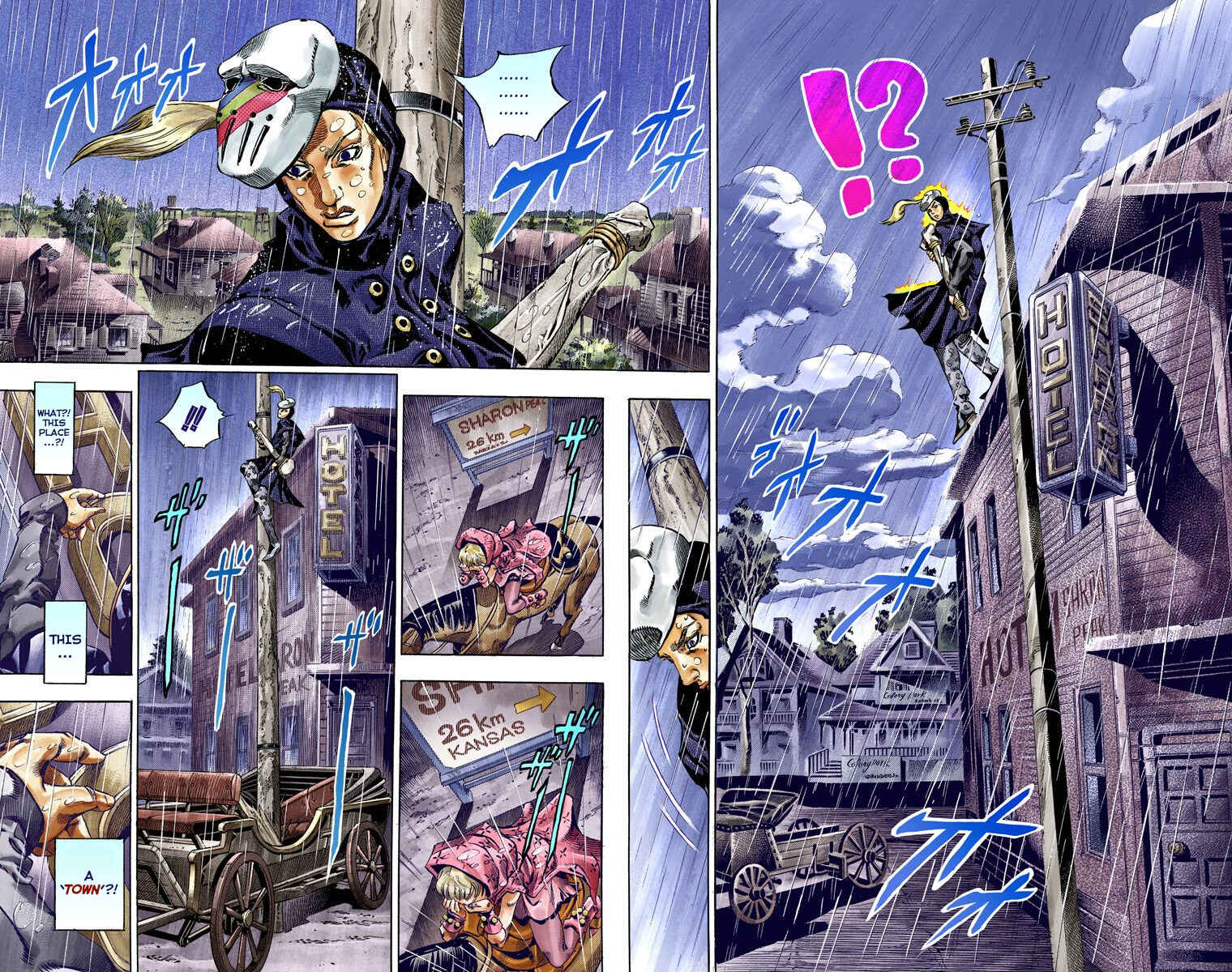 JoJo no Kimyou na Bouken: Part 7 - Steel Ball Run Color-ban Chapter 38 - Page 8