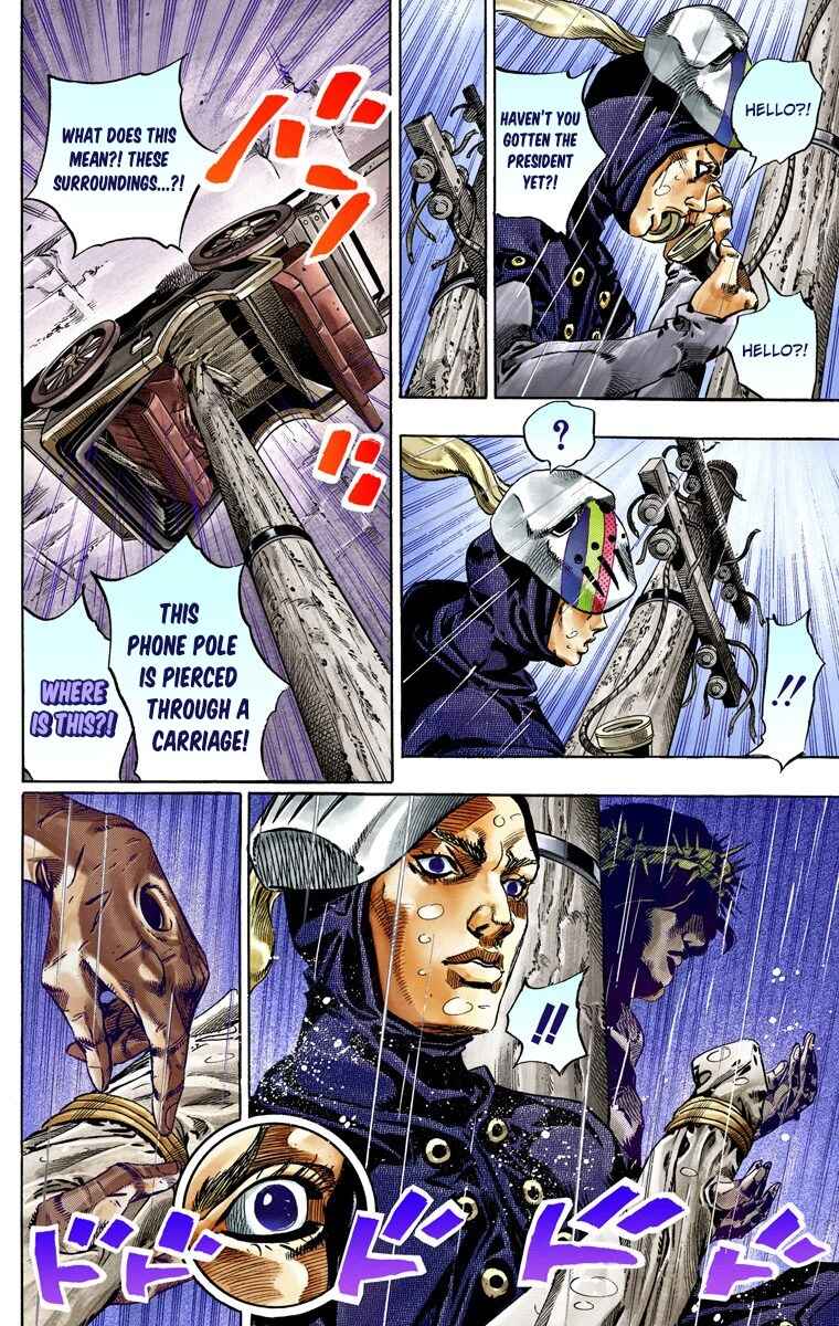 JoJo no Kimyou na Bouken: Part 7 - Steel Ball Run Color-ban Chapter 38 - Page 9