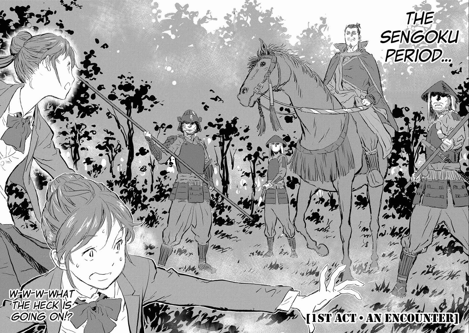 Sengoku Komachi Kuroutan Chapter 1 - Page 3