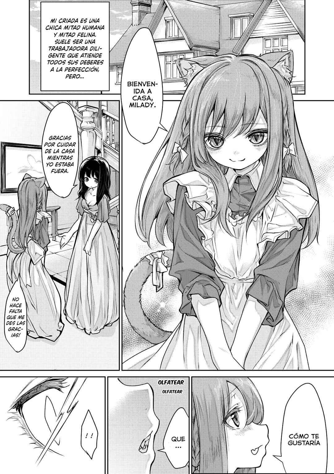 Cat Maid and Mistress Chapter 4 - Page 1