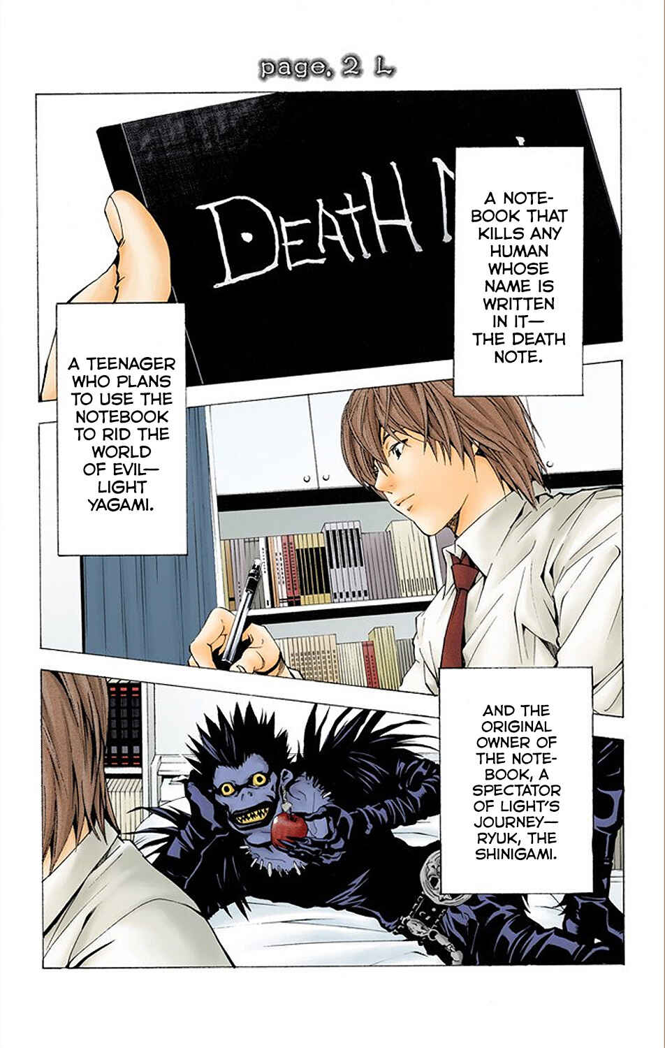 Death Note (Official Colored) Chapter 2 - Page 1