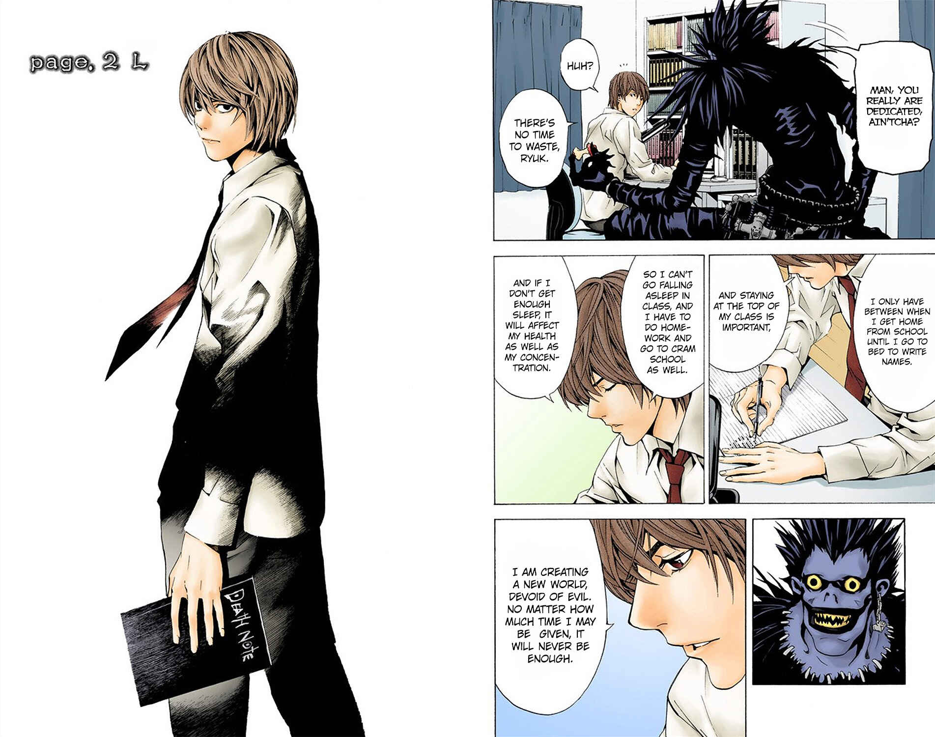 Death Note (Official Colored) Chapter 2 - Page 2