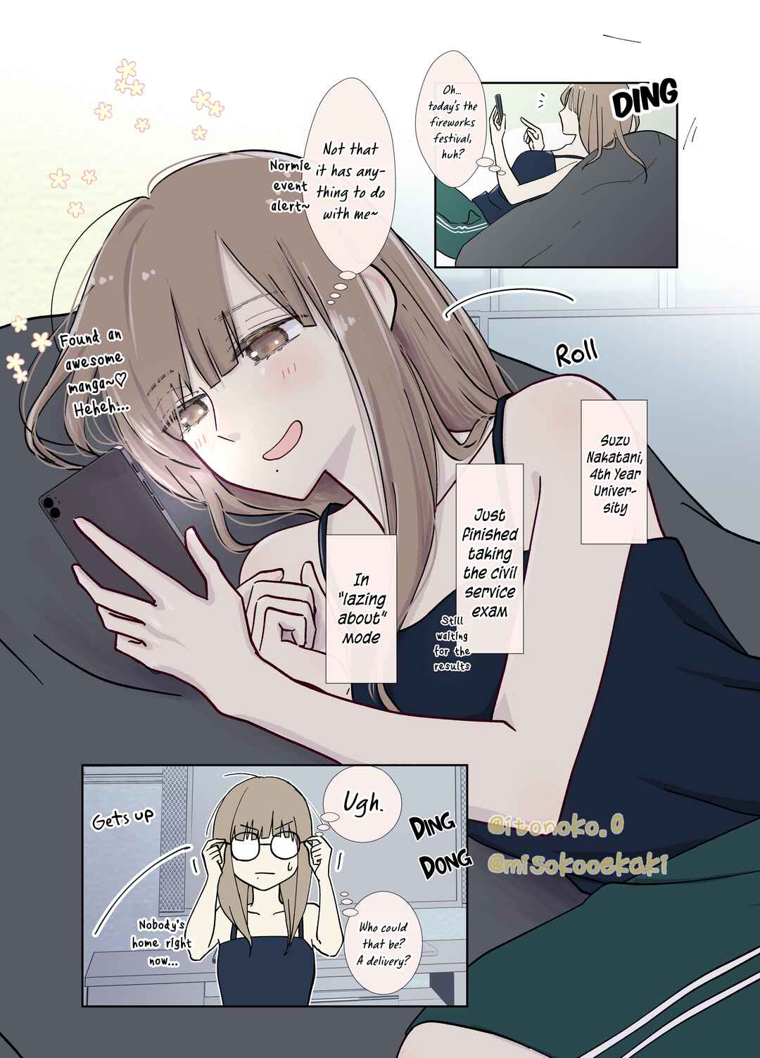 3-Gumi no Osananajimi Chapter 17 - Page 1