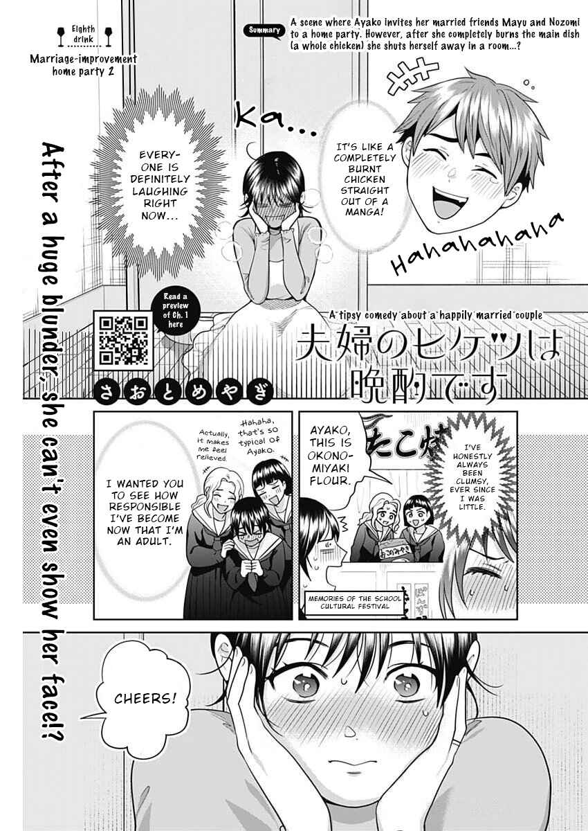 Fuufu no Hiketsu wa Banshaku Desu Chapter 8 - Page 1