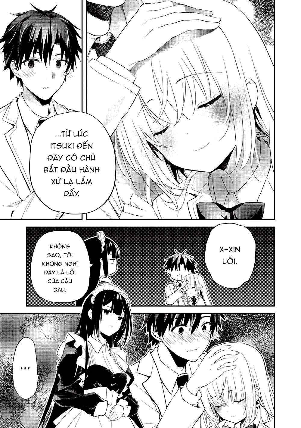 Saijo no Osewa - Takane no Hana-darake na Meimonkou de, Gakuin Ichi no Ojousama (Seikatsu Nouryoku Kaimu) wo Kagenagara Osewa Suru koto ni narimashita Chapter 8 - Page 22