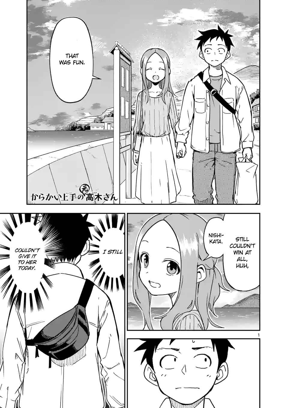 Karakai Jouzu no (Moto) Takagi-san Chapter 300 - Page 1