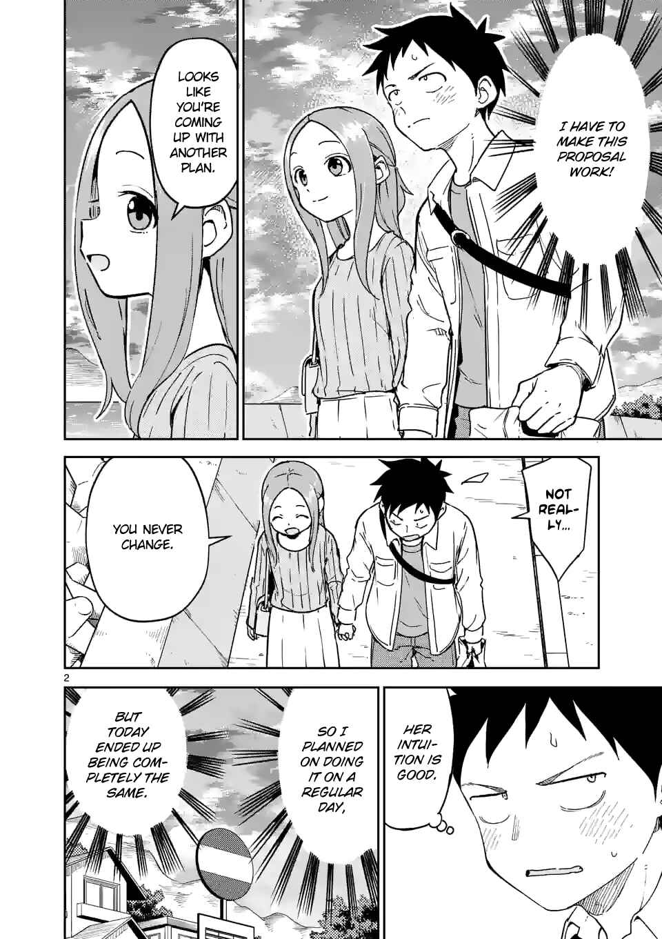 Karakai Jouzu no (Moto) Takagi-san Chapter 300 - Page 2