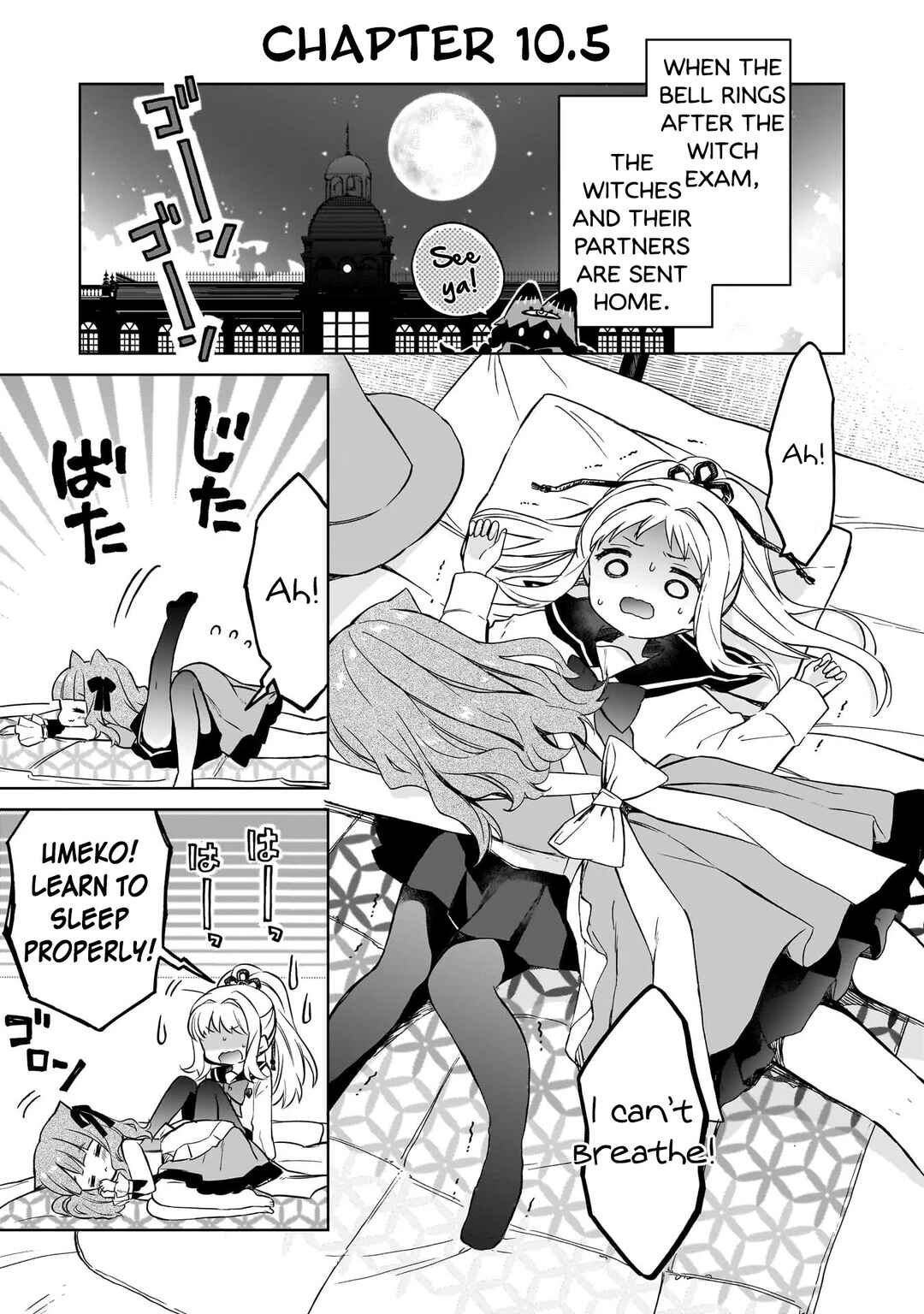Majo wa Mangetsu ni Saku Chapter 10.5 - Page 1