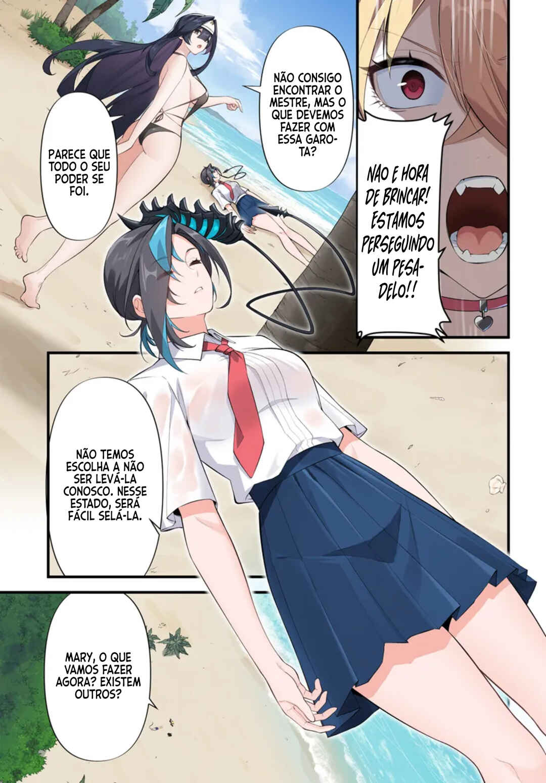 Jashinkankin Harem de Isekai Seifuku! Chapter 6.2 - Page 7