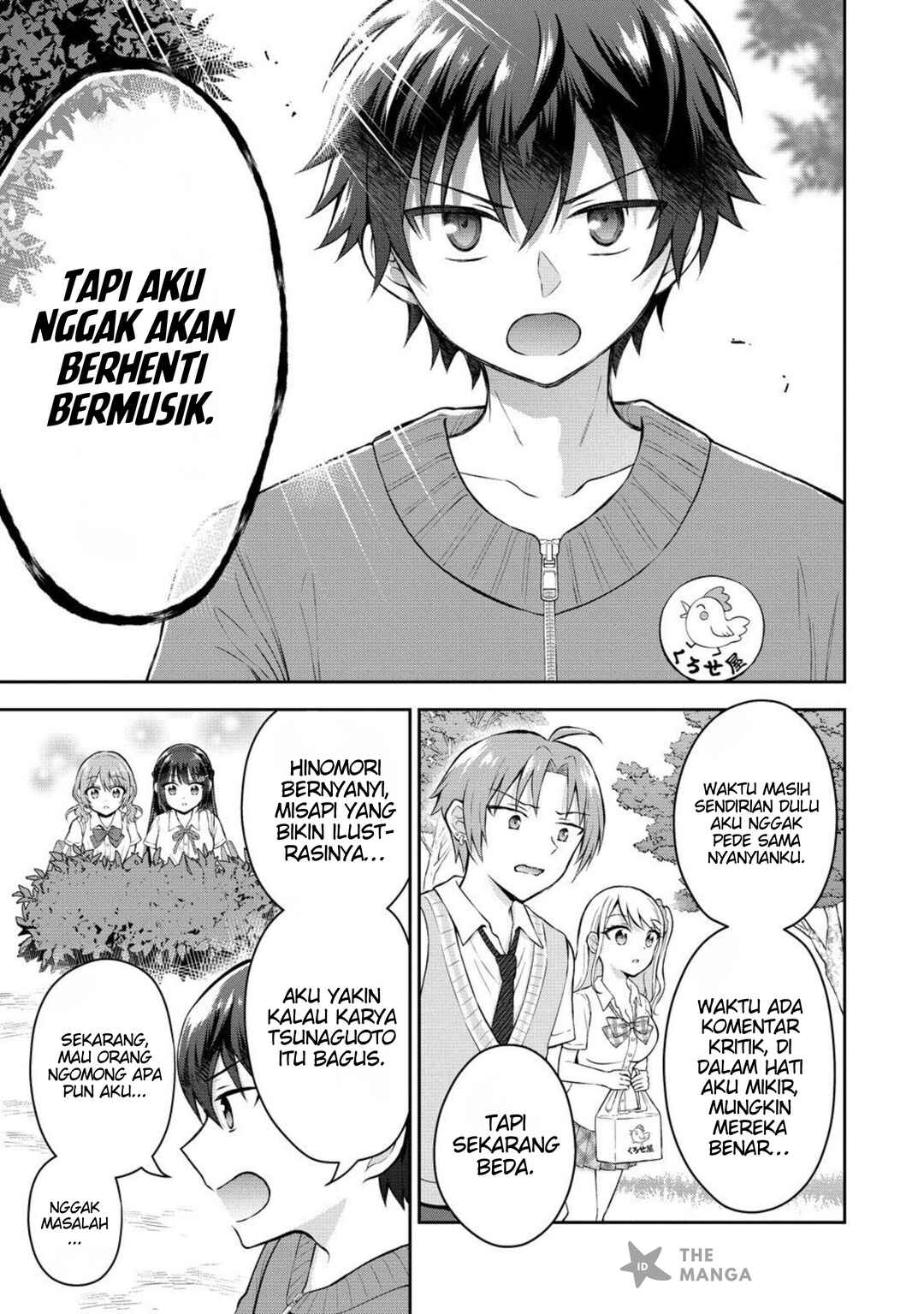 Tonari no Seki no Inkya Joshi ga Oshi Utaite Datta ~Ore no Kyoku o Uttatekure!~ Chapter 14.2 - Page 12