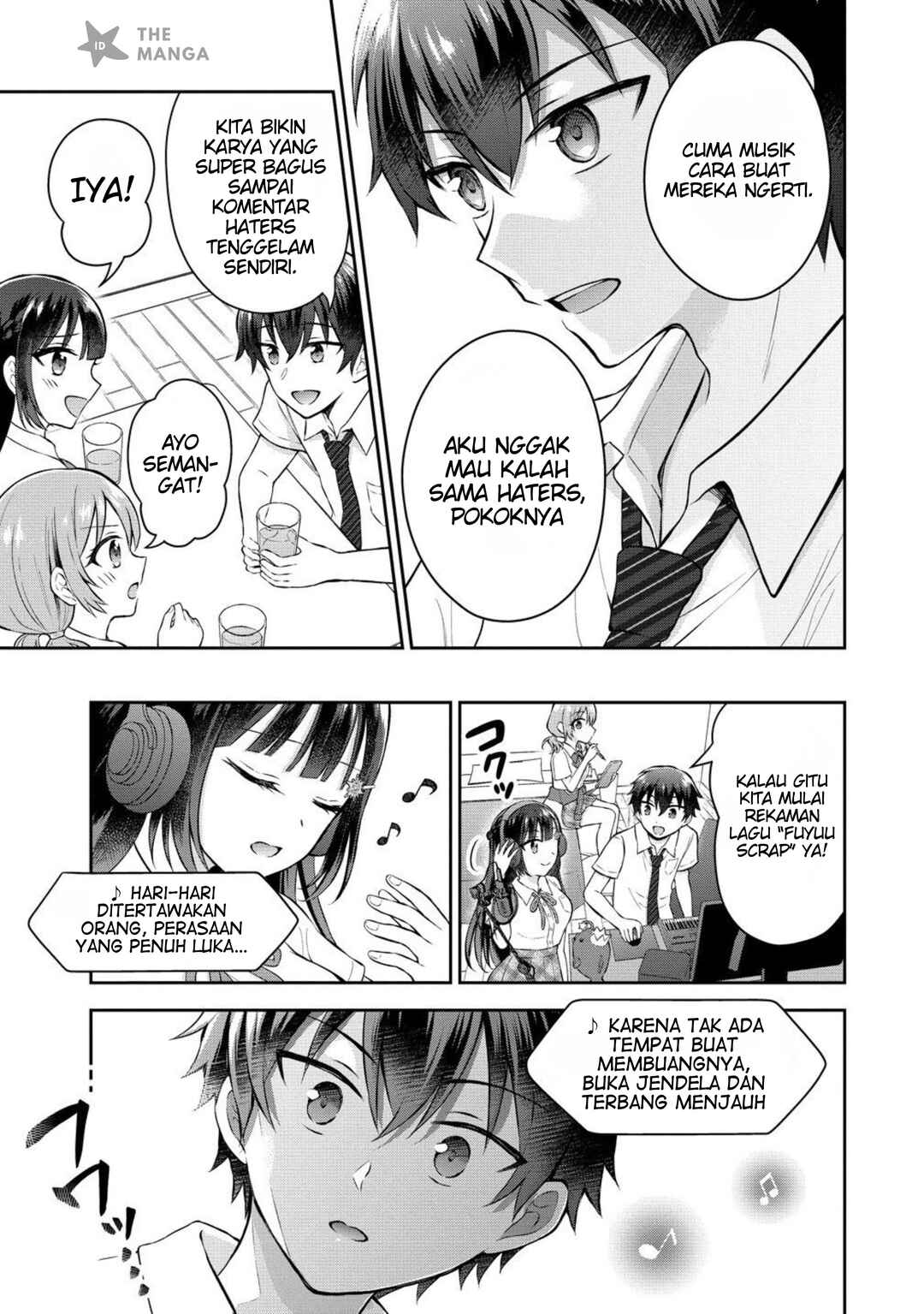 Tonari no Seki no Inkya Joshi ga Oshi Utaite Datta ~Ore no Kyoku o Uttatekure!~ Chapter 14.2 - Page 4
