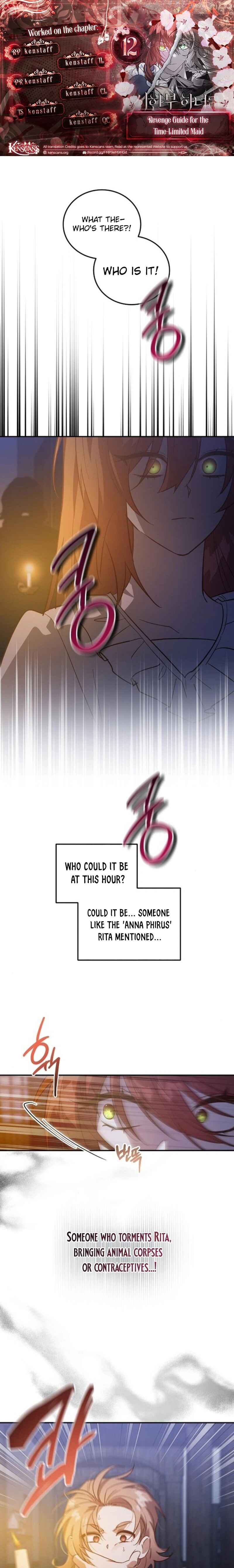 A Revenge Guide for the Terminally Ill Maid Chapter 12 - Page 1
