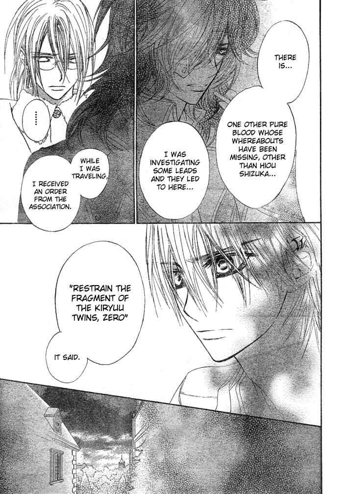 Vampire Knight Chapter 37 - Page 28