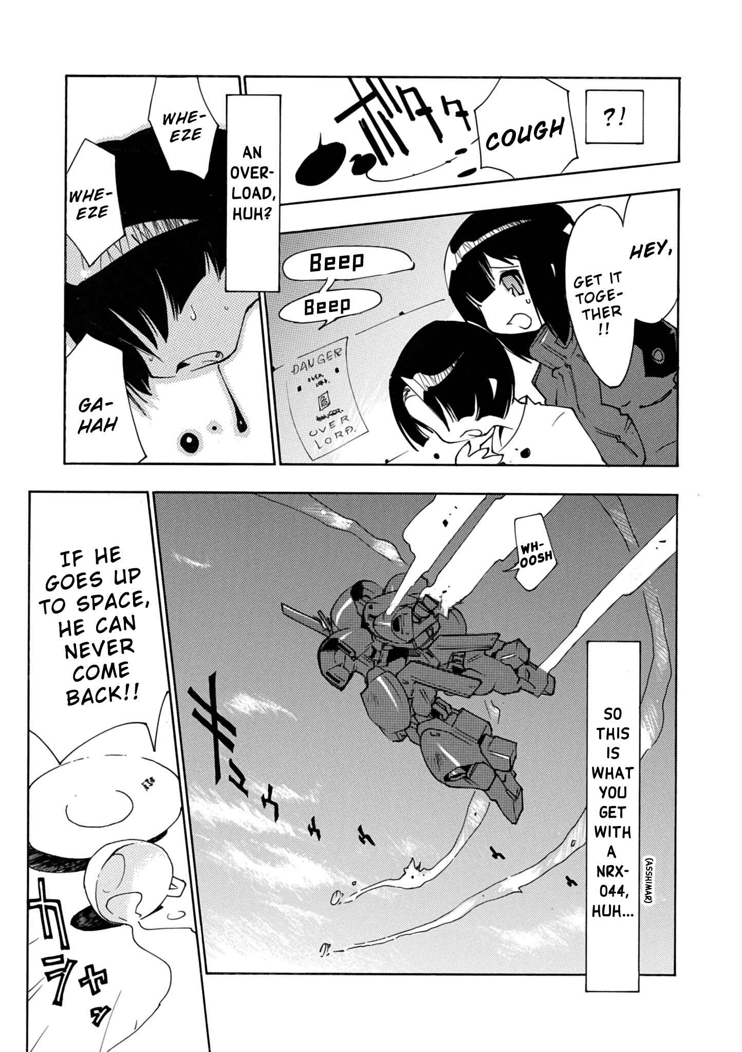 Advance of Zeta Re-Boot: Gundam Inle - Black Rabbit Had a Dream Chapter 3.5 - Page 25