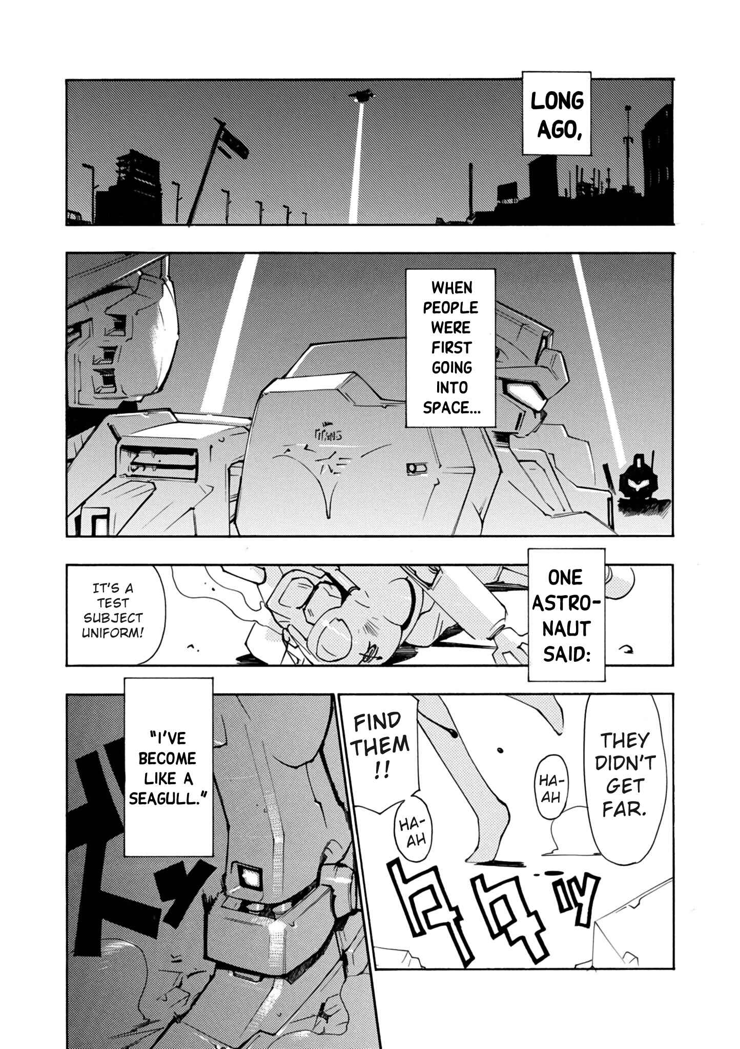 Advance of Zeta Re-Boot: Gundam Inle - Black Rabbit Had a Dream Chapter 3.5 - Page 3