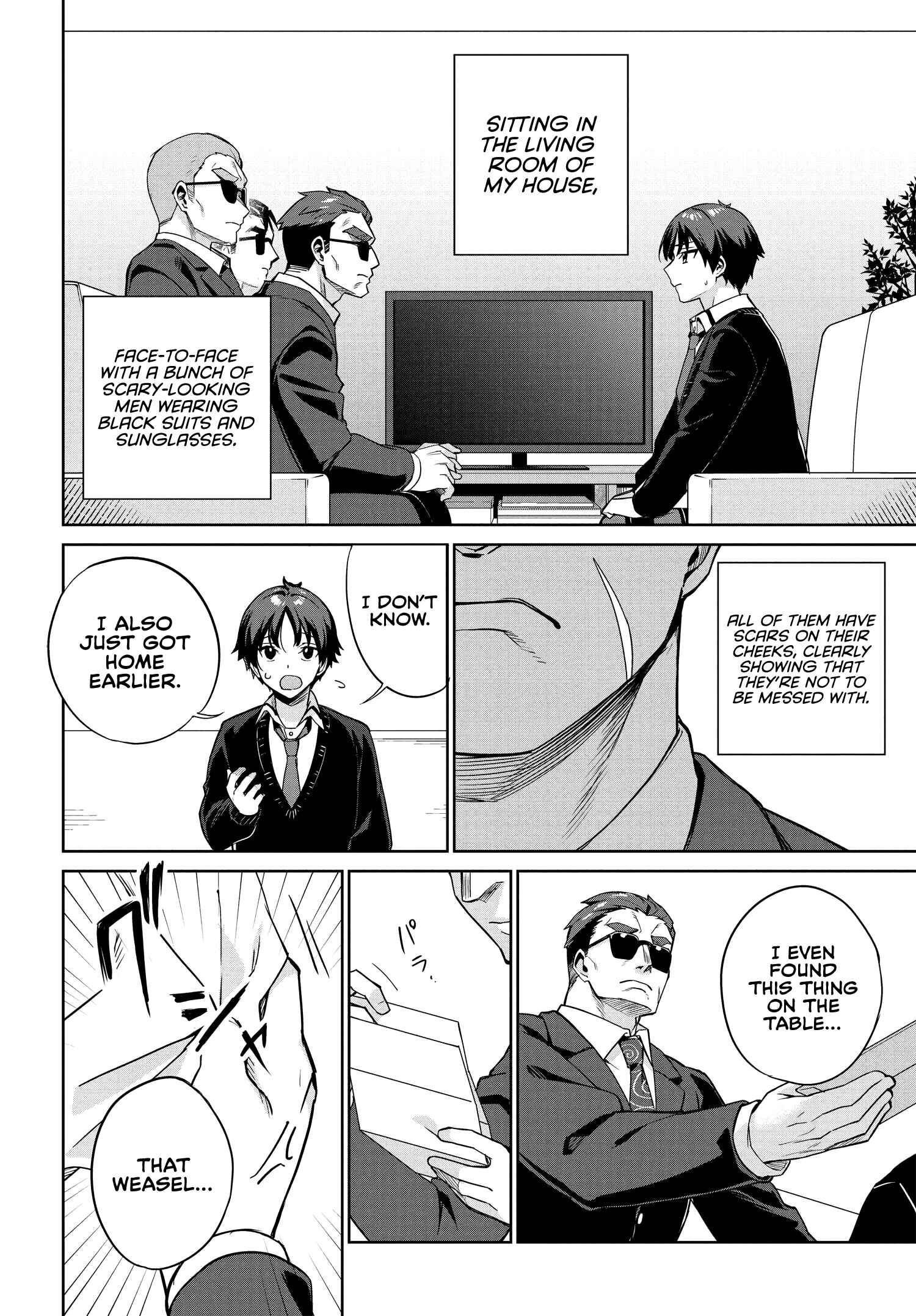 Ryoushin no Shakkin wo Katagawari Shite Morau Jouken wa Nihon Ichi Kawaii Joshikousei to Issho ni Kurasu Koto deshita. Chapter 1 - Page 3