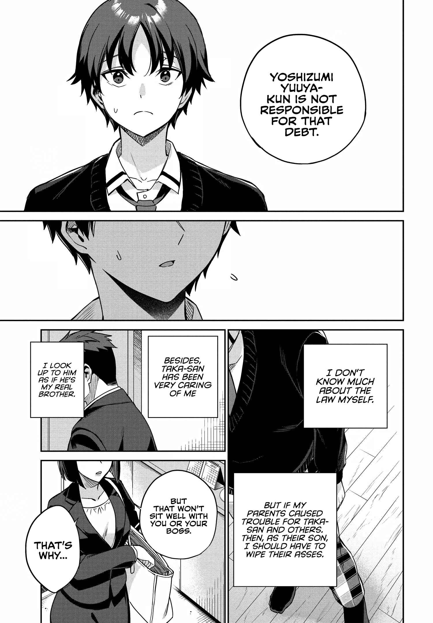Ryoushin no Shakkin wo Katagawari Shite Morau Jouken wa Nihon Ichi Kawaii Joshikousei to Issho ni Kurasu Koto deshita. Chapter 1 - Page 36
