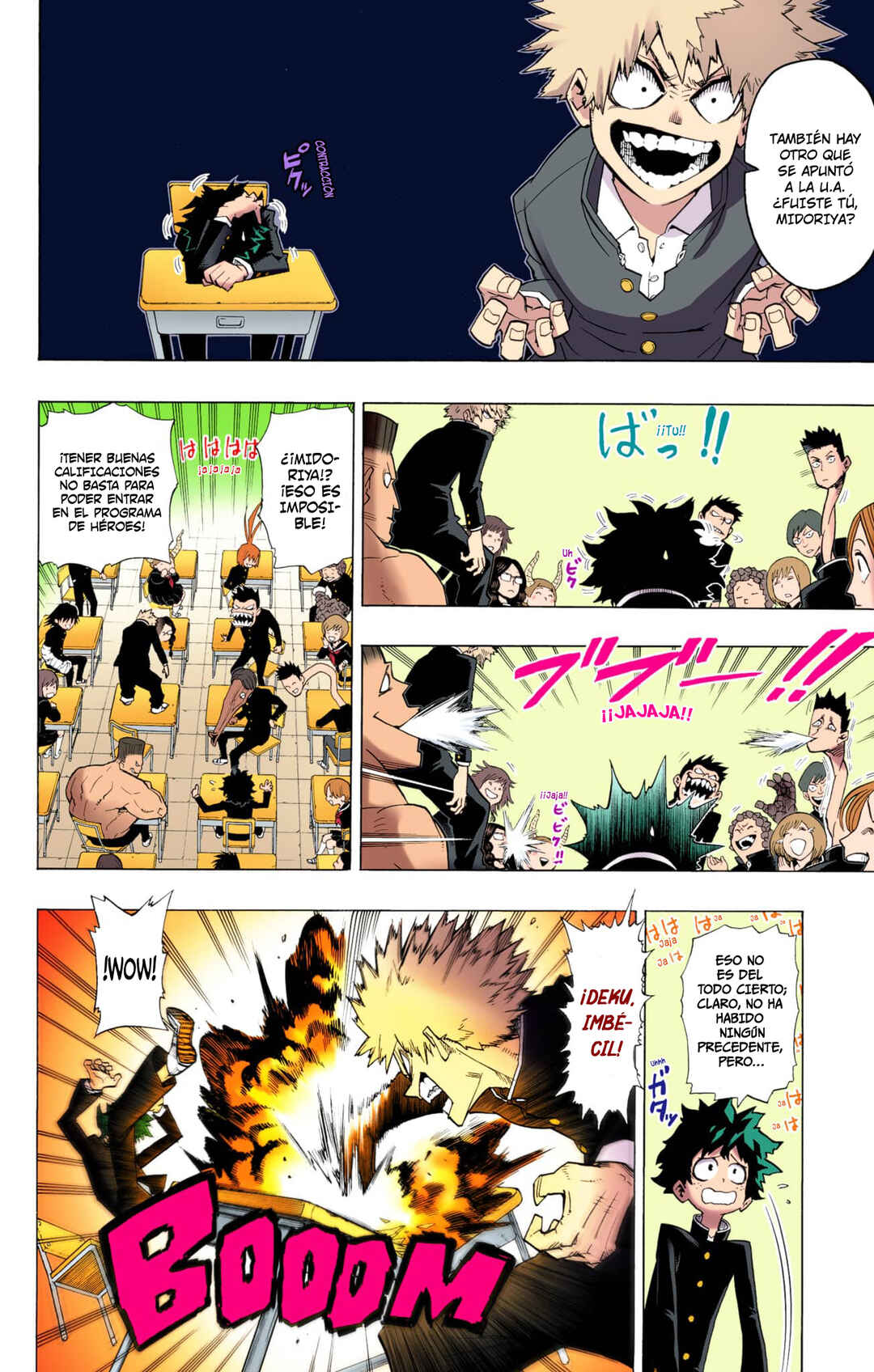 Boku no Hero Academia (Official Colored) Chapter 1 - Page 16