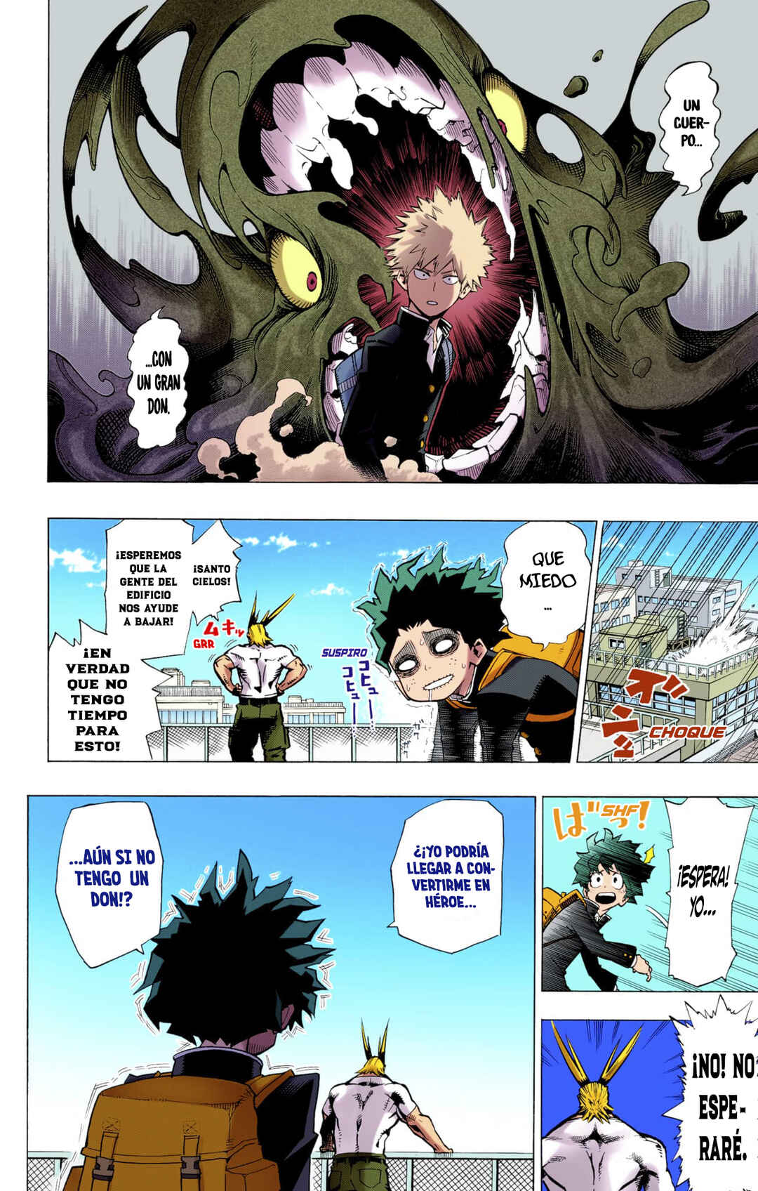 Boku no Hero Academia (Official Colored) Chapter 1 - Page 34