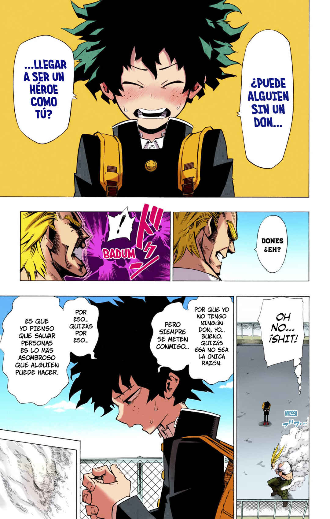 Boku no Hero Academia (Official Colored) Chapter 1 - Page 35