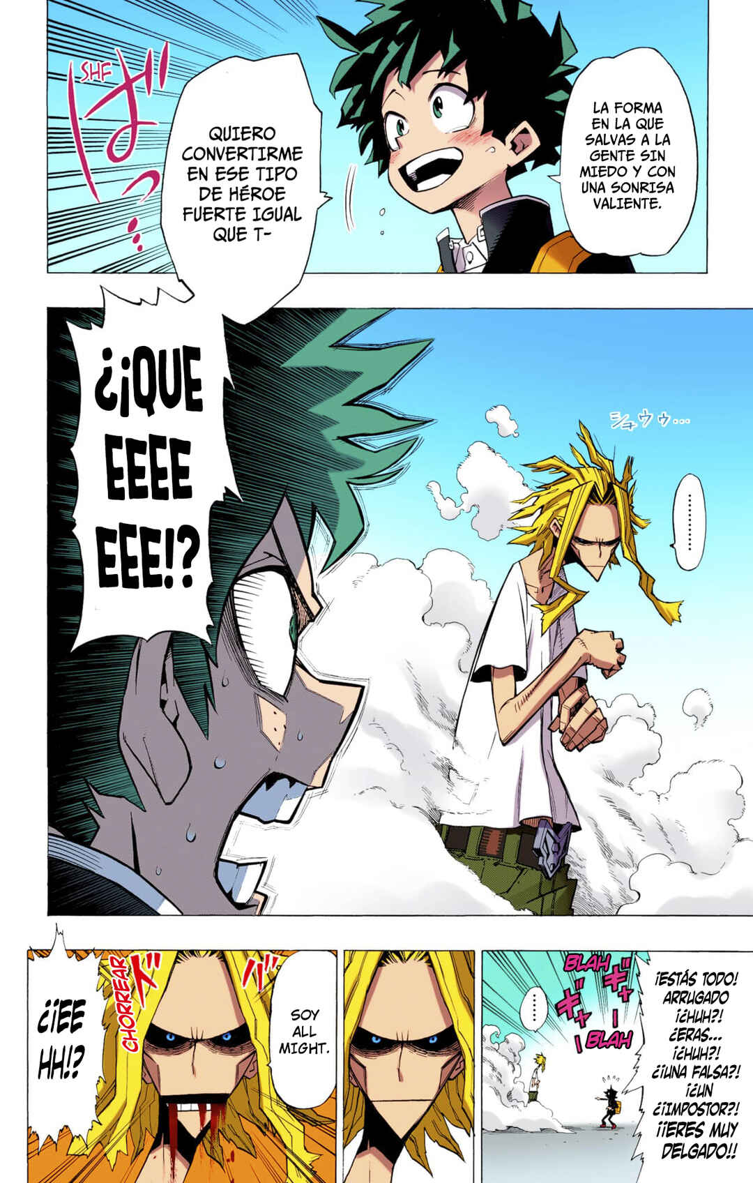 Boku no Hero Academia (Official Colored) Chapter 1 - Page 36
