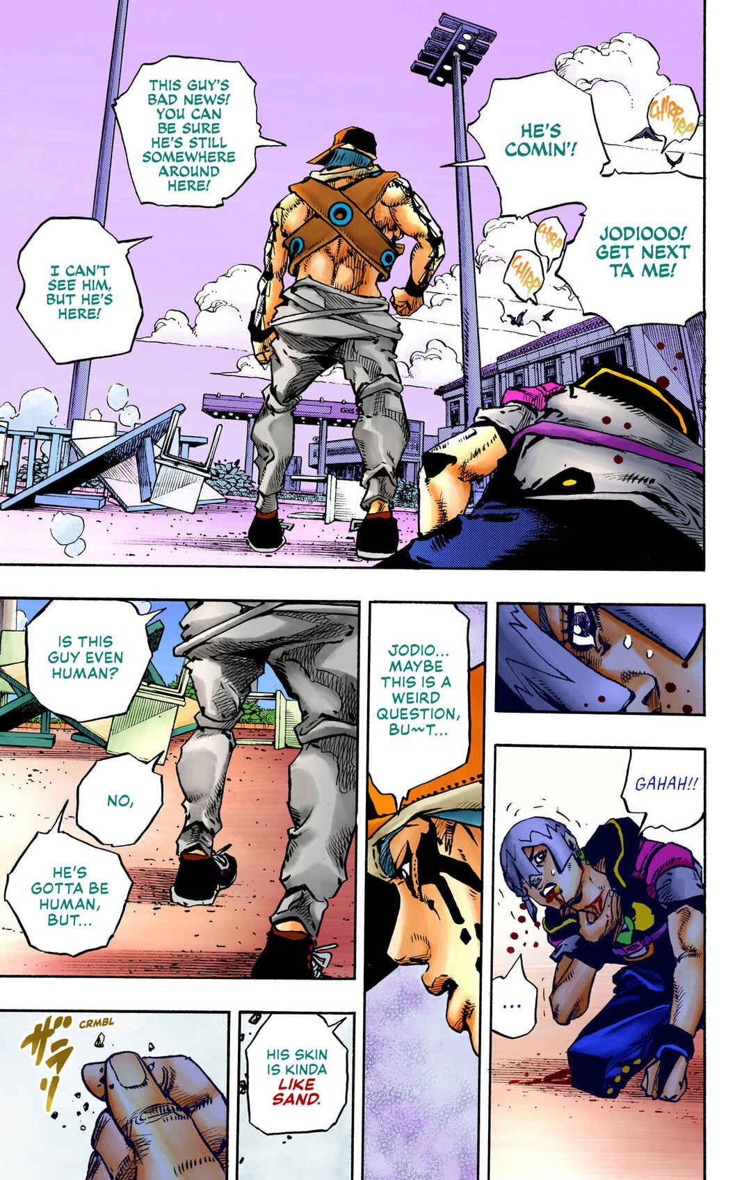 JoJo no Kimyou na Bouken Dai-9-bu: The JOJOLands Color-ban Chapter 10 - Page 17