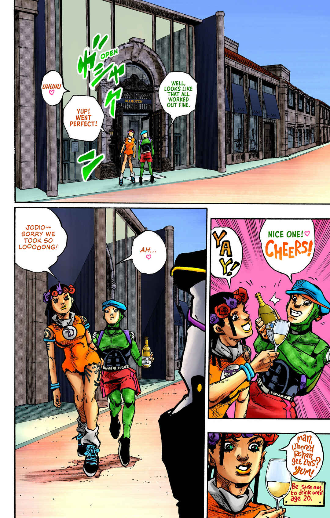 JoJo no Kimyou na Bouken Dai-9-bu: The JOJOLands Color-ban Chapter 10 - Page 18