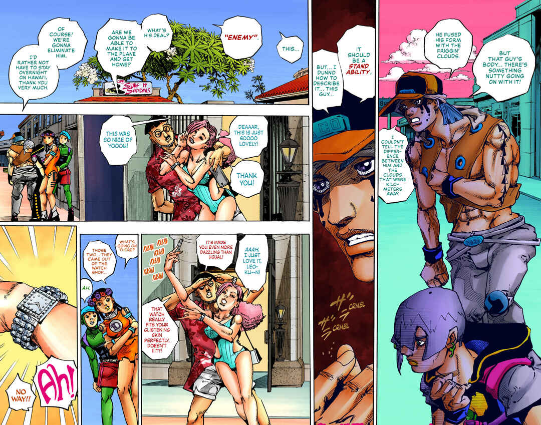 JoJo no Kimyou na Bouken Dai-9-bu: The JOJOLands Color-ban Chapter 10 - Page 21