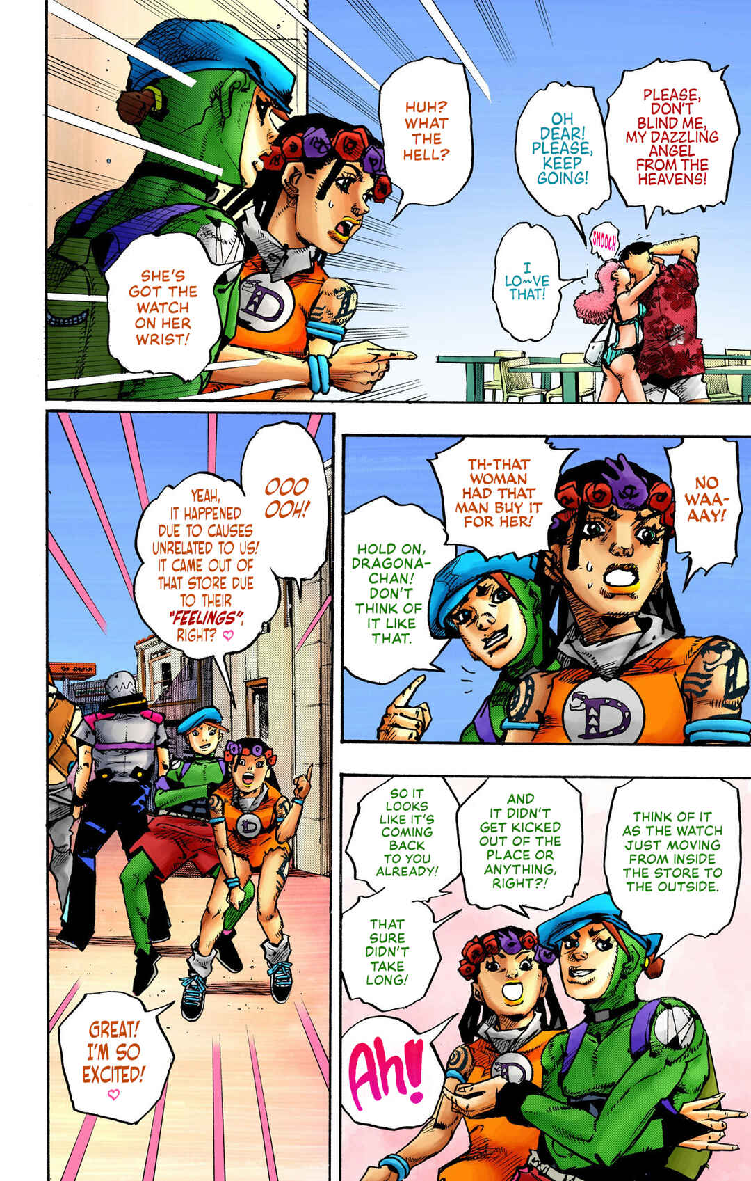 JoJo no Kimyou na Bouken Dai-9-bu: The JOJOLands Color-ban Chapter 10 - Page 22