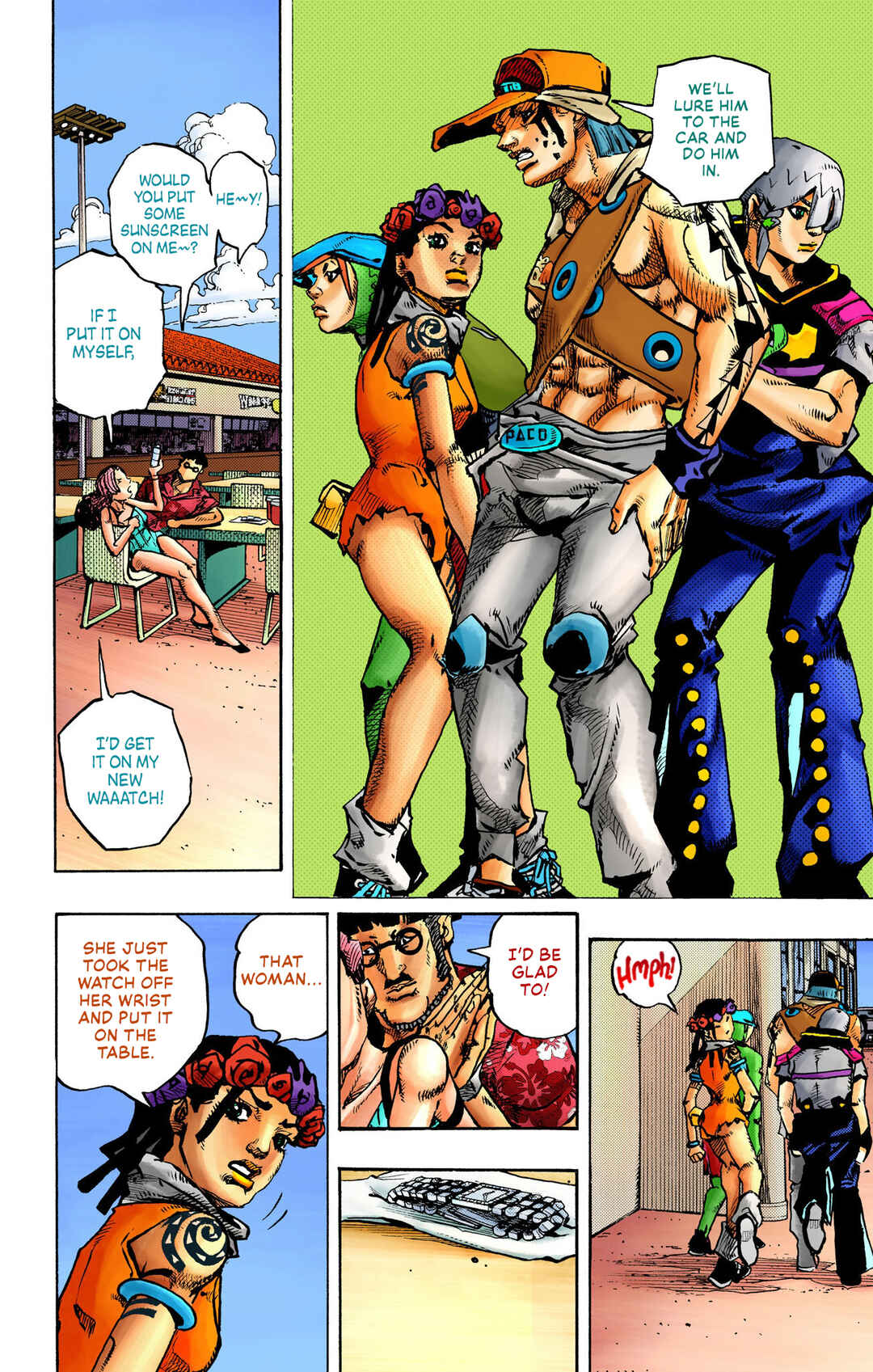 JoJo no Kimyou na Bouken Dai-9-bu: The JOJOLands Color-ban Chapter 10 - Page 24